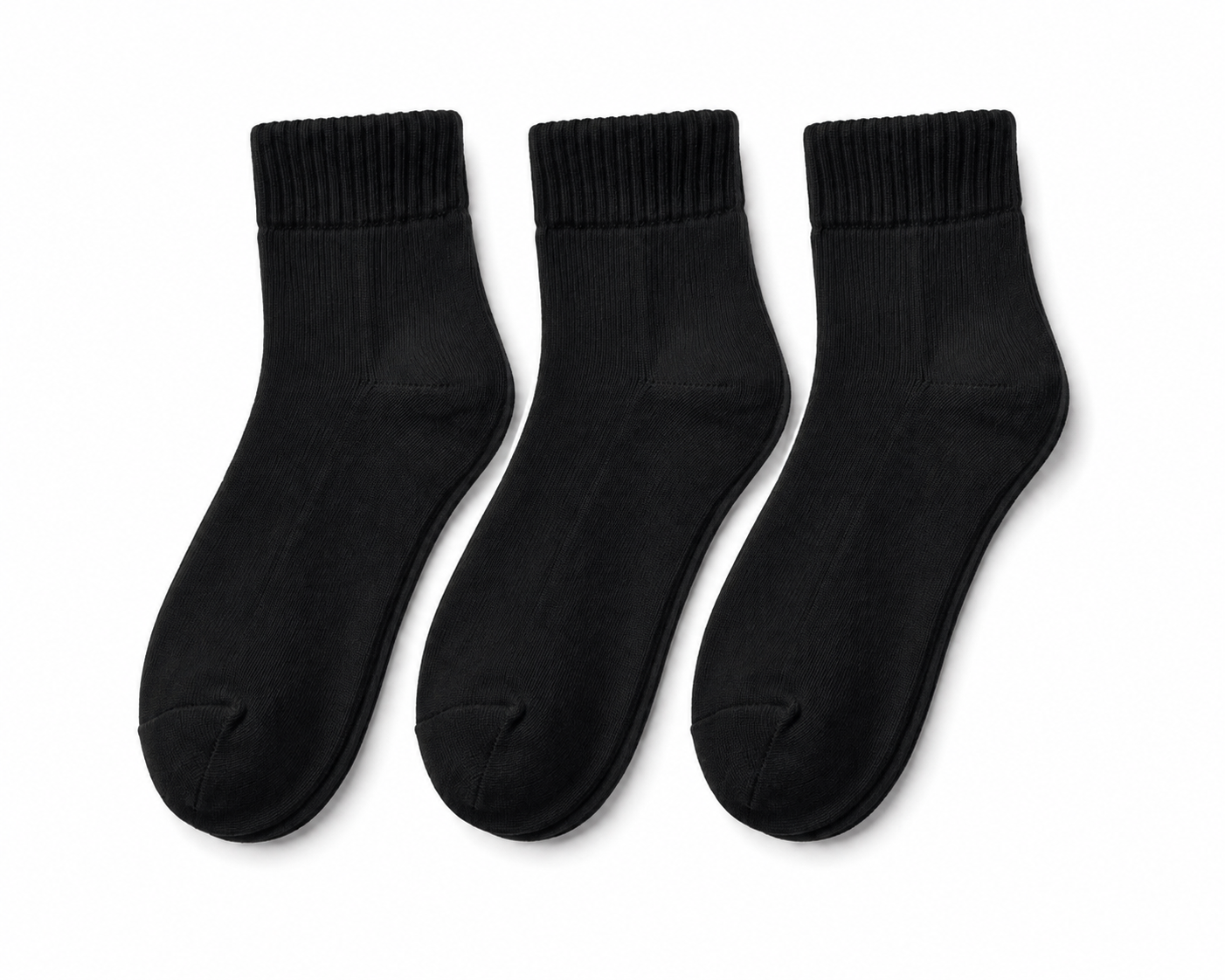 Blanky Pure black Pack of 3